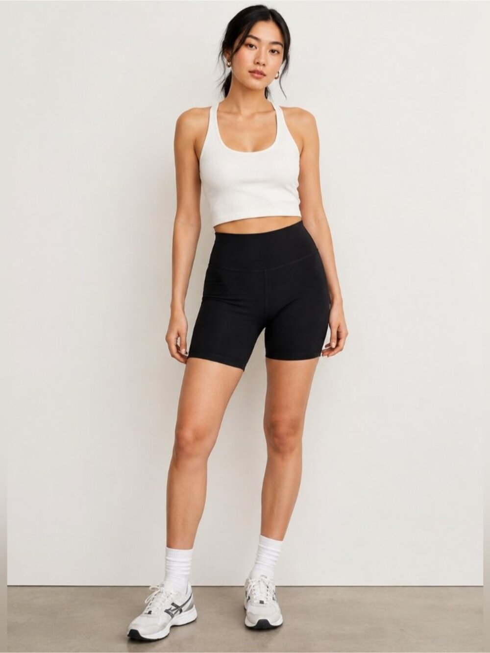 Tna Black High-Rise Stretch Shorts – Size S